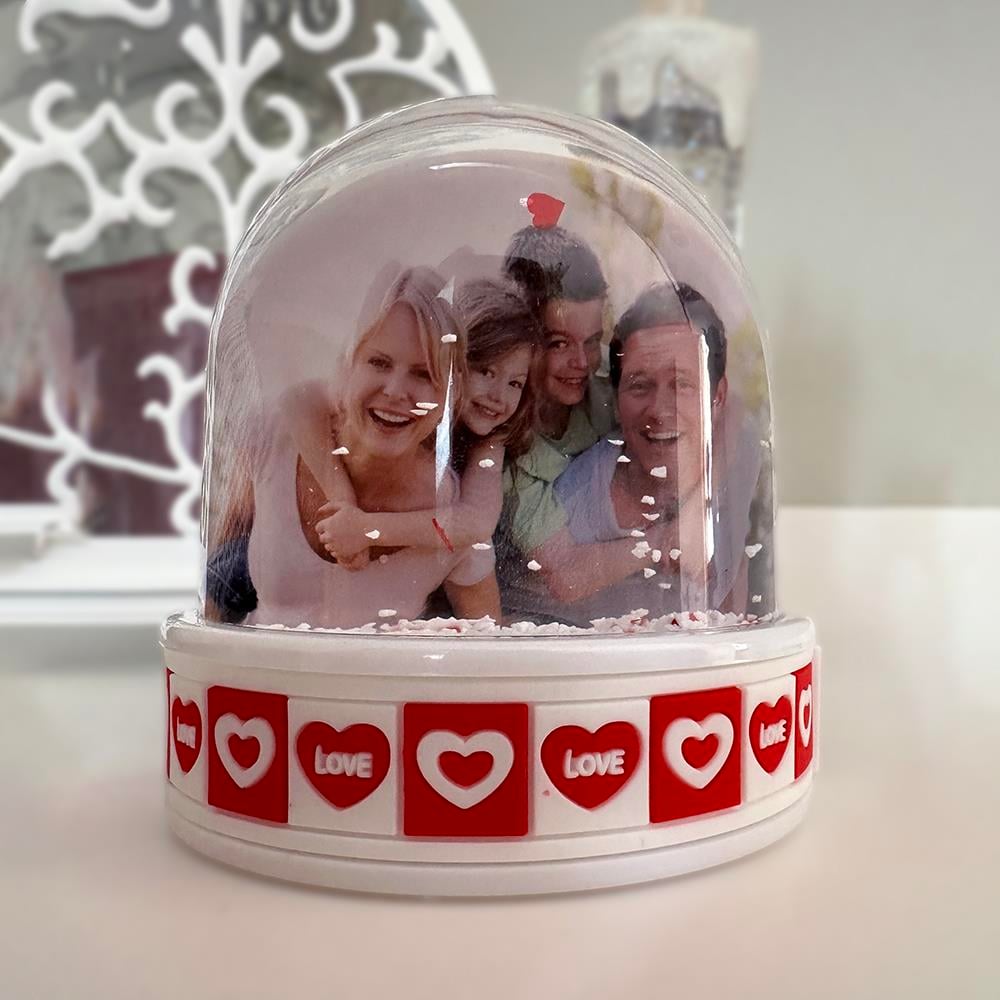 Fotoğraflı Kar Küresi