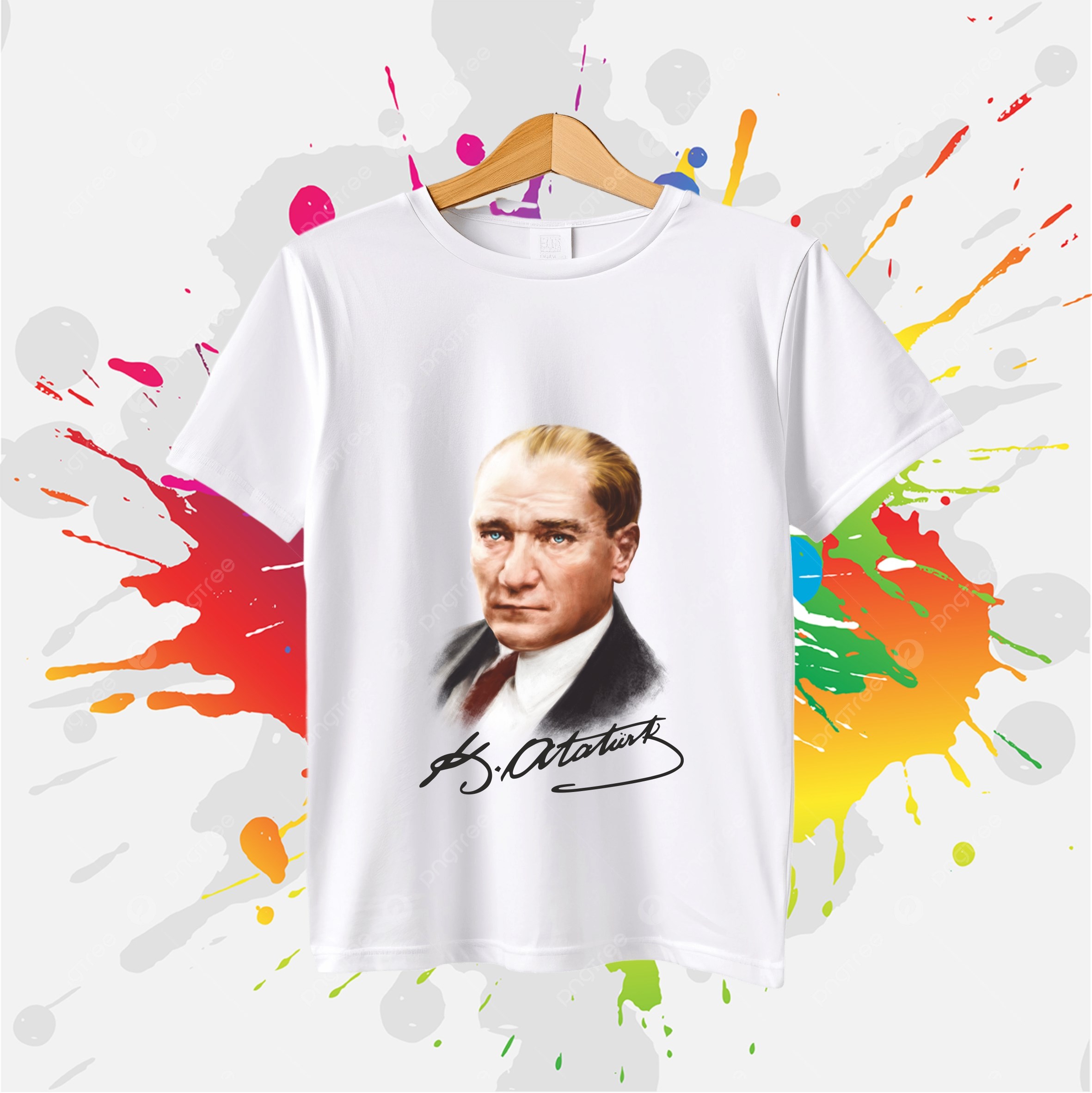 İmzalı Atatürk Tişörtü