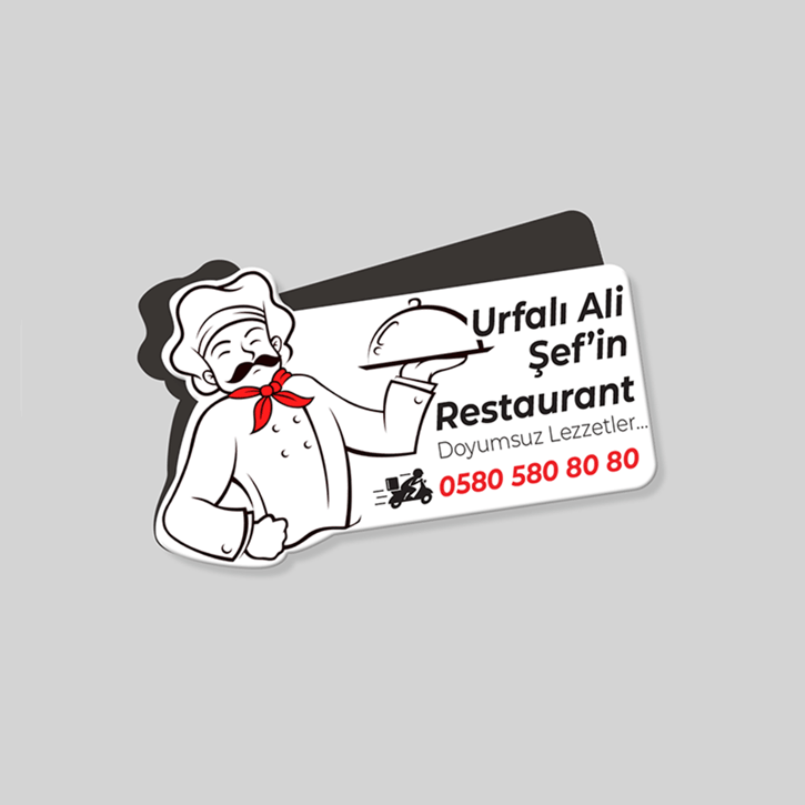 Reklam Magnet Özel Ölçü