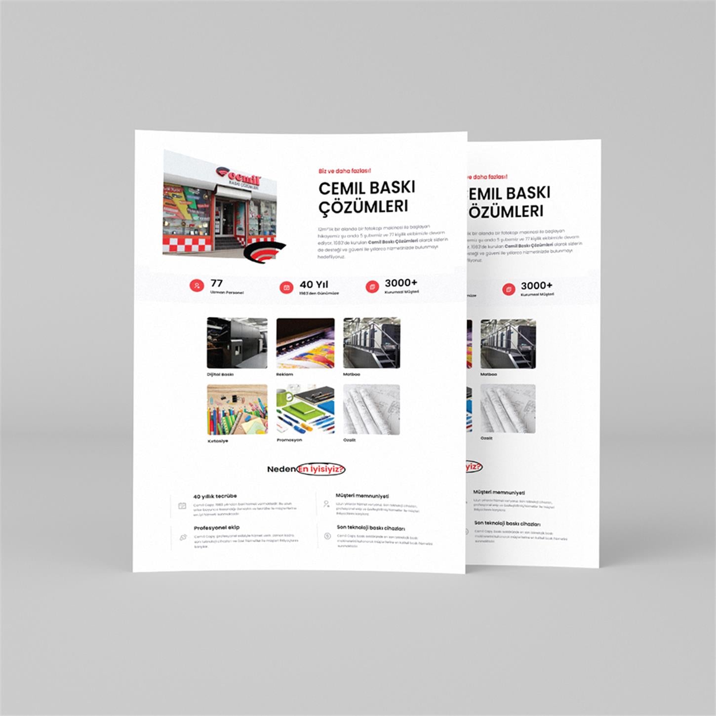 Renkli Dijital Baskı