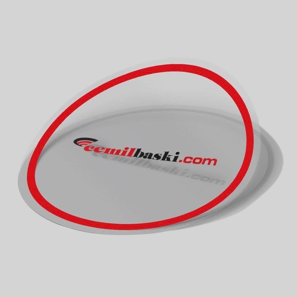 Şeffaf Sticker