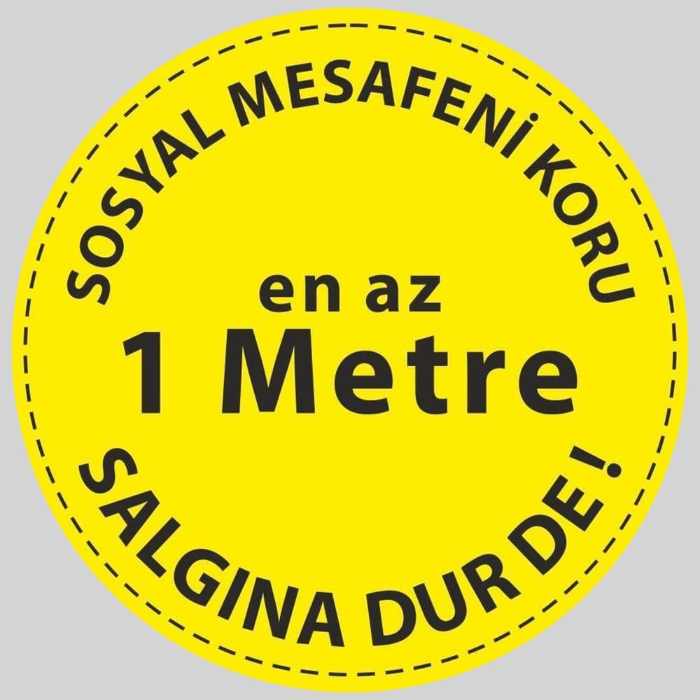 Yer Zemin Etiketi Model-1