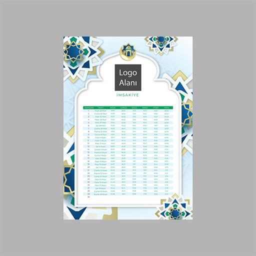 İmsakiye Tasarım 3