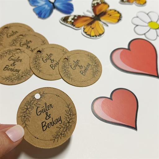 Karton Etiket ( Yapışkansız )