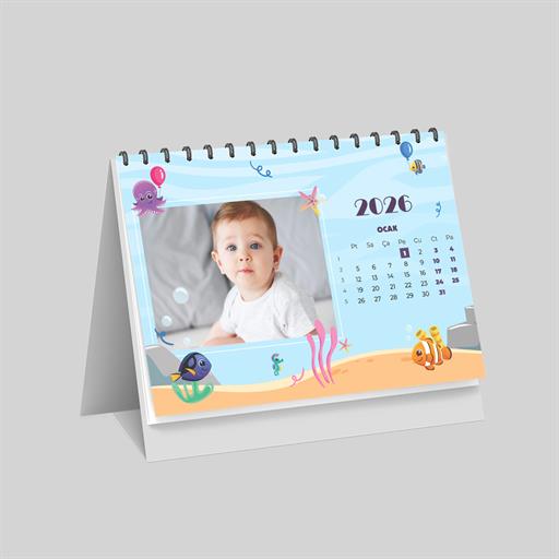 Masa Takvimi - Denizaltı