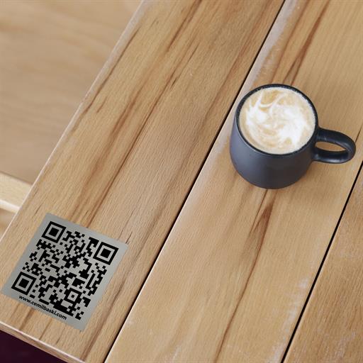 Metal QR Kod Menü 5'li