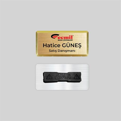 Metal Yaka Kartı GNS07A