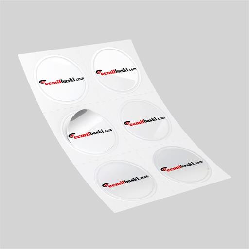 Tabaka Etiket ( Kuşe-Şeffaf )