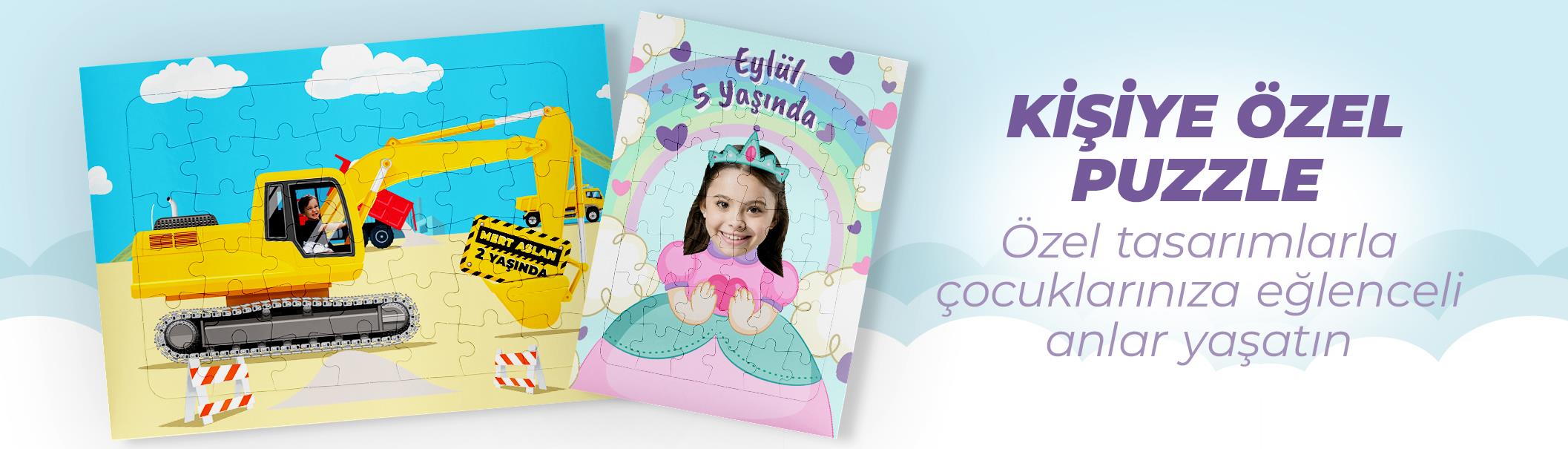 Kişiye Özel Puzzle Baskı