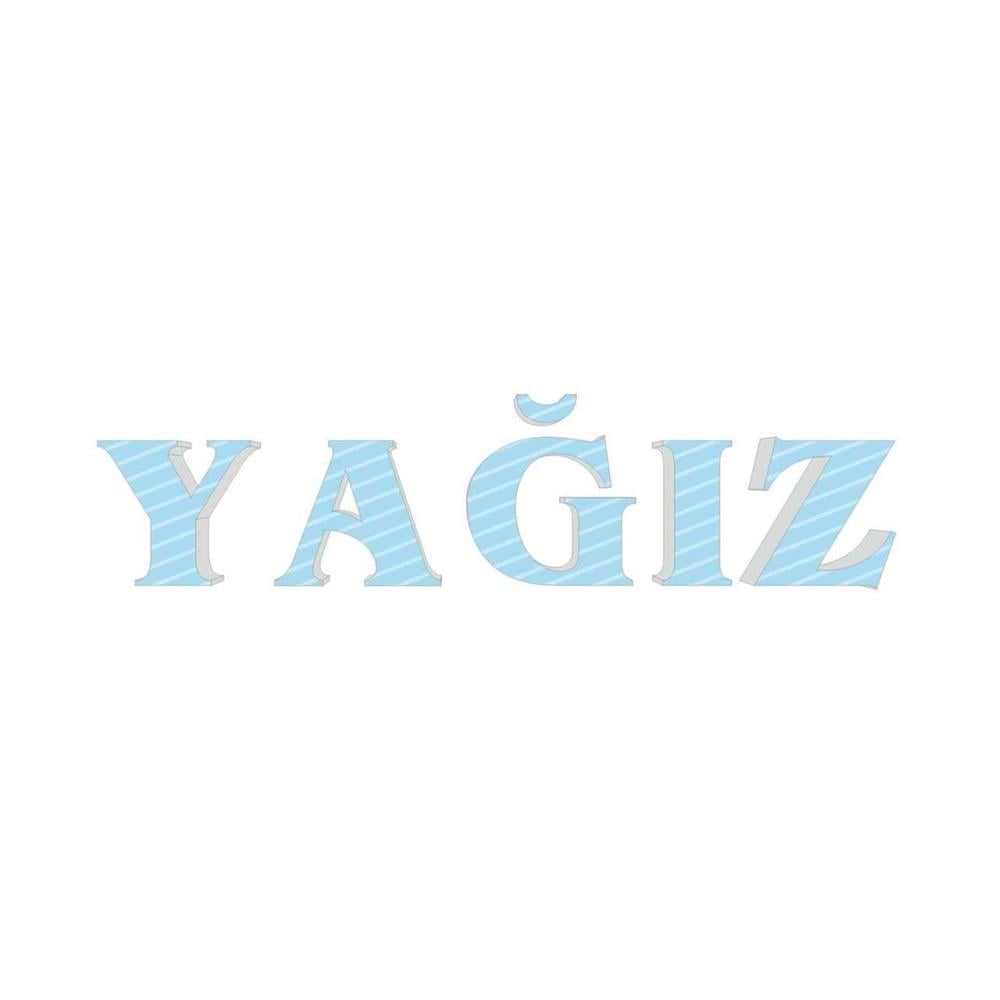 Ayaklı Harf Baskı - 30 Cm