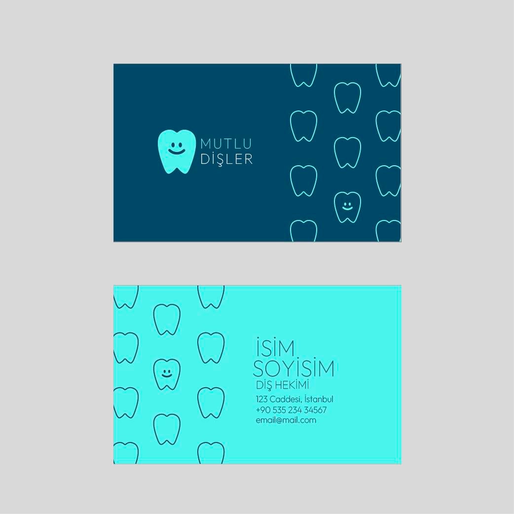 Dişçi Kartvizit Model 2