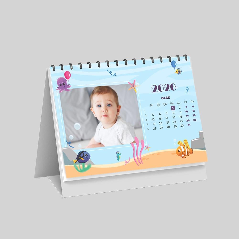 Masa Takvimi - Denizaltı