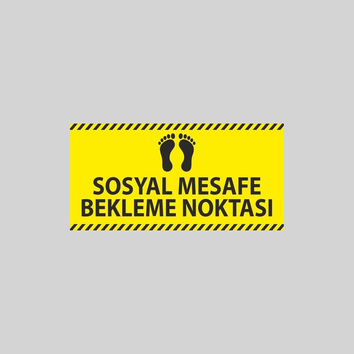 Yer Zemin Etiketi Model-24 (100 x 50 cm)