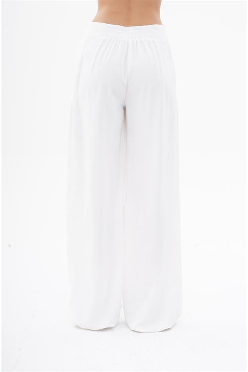 031094 WAISTLESS PLEATED LONG PANTS