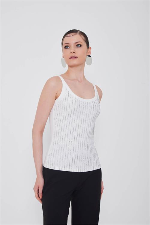 (1.Grup) Tank Top With Rivets