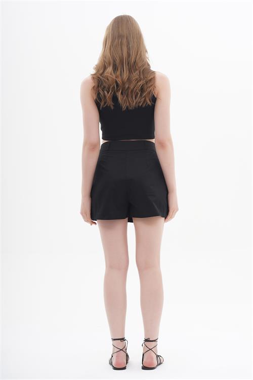 Cut Out Crop Top With Studs