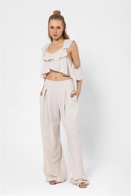 071413 BG FLOUNCE BUSTIER