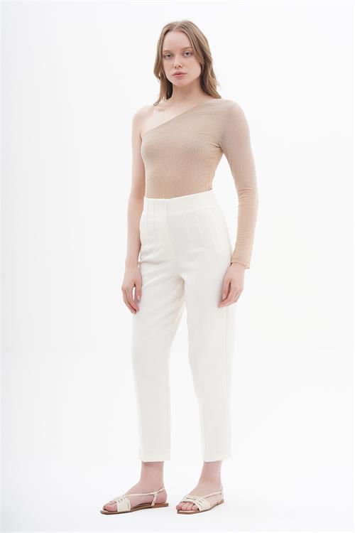 One Sleeve Body With Rhinestones