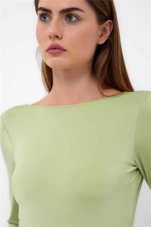 Wholesale Long Sleeve Boat Neck Body