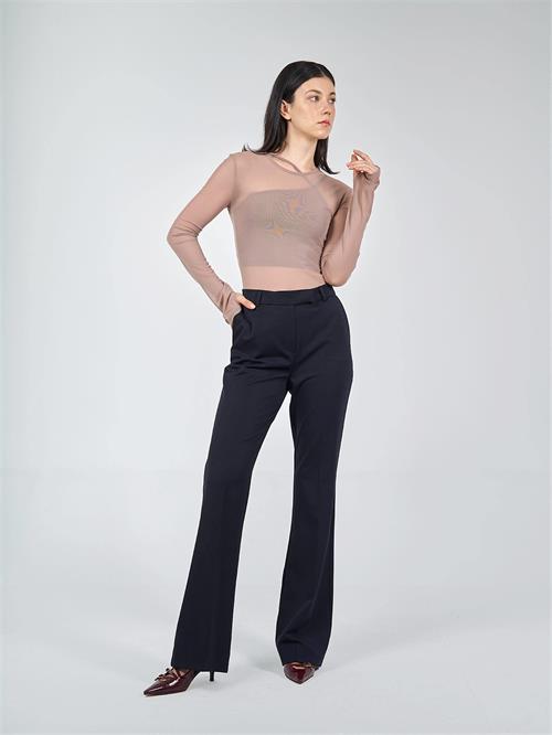 Wholesale Long Sleeve Top With Tulle