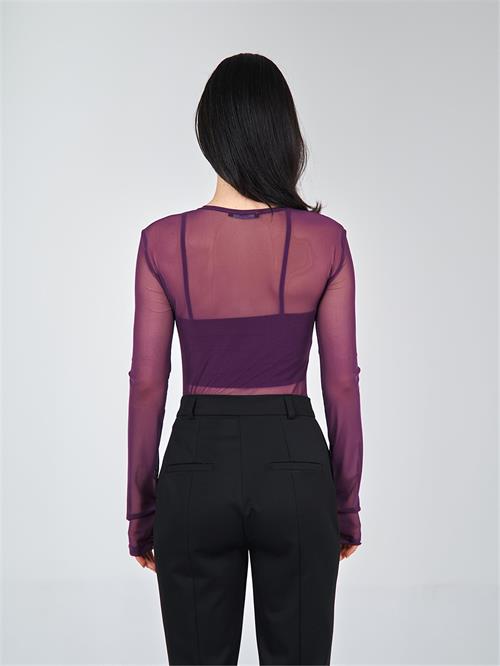 Wholesale Long Sleeve Top With Tulle