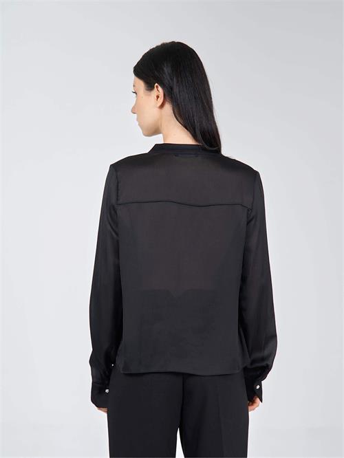 Wholesale Double Layered Long Sleeve Blouse