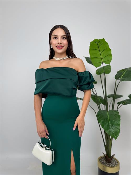 Wholesale Front Slit Maxi Dress