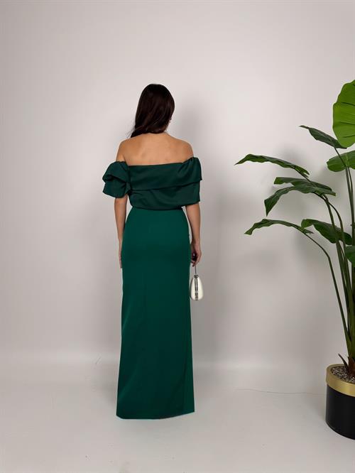 Wholesale Front Slit Maxi Dress