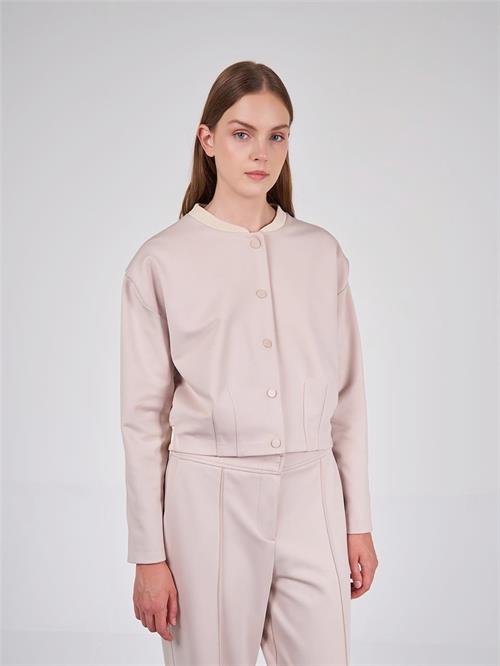 160654 JERSEY JACKET IN BOXY FORM