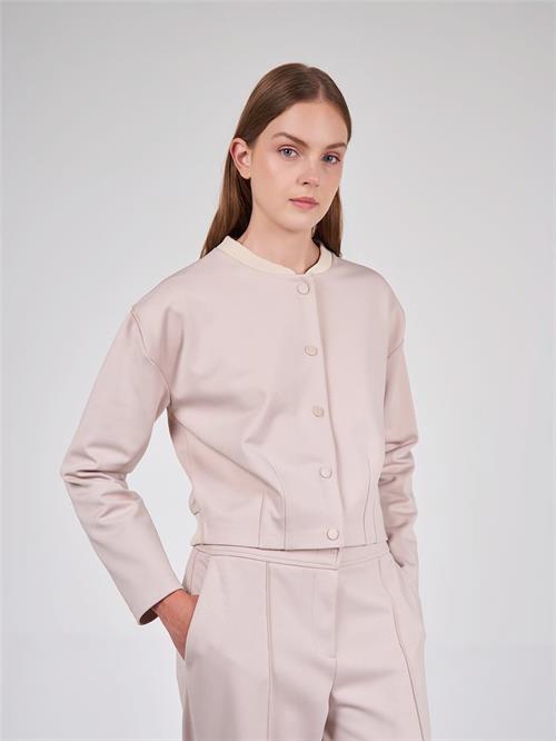 160654 JERSEY JACKET IN BOXY FORM