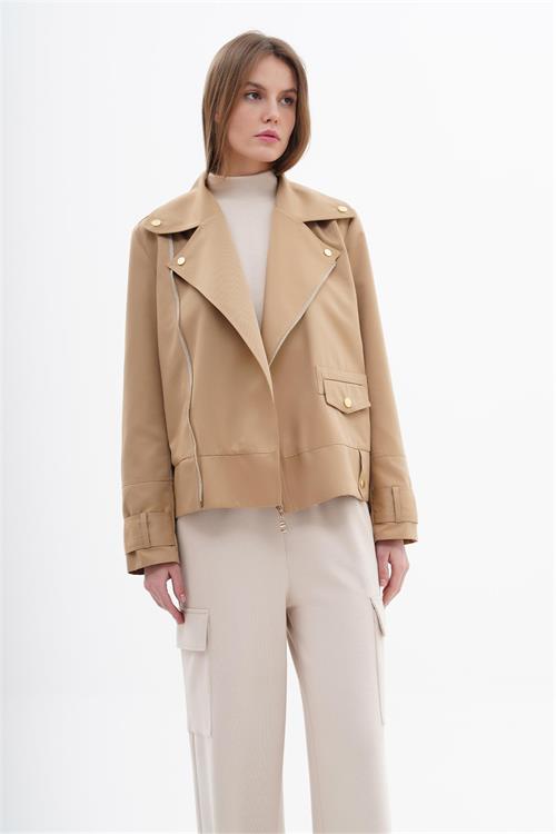 Wholesale Oversized Biker Jacket