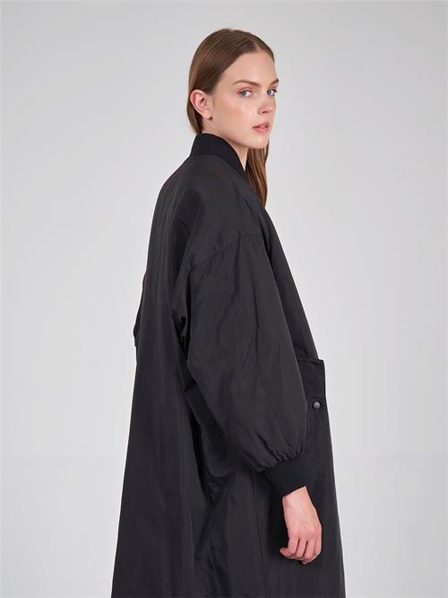 Wholesale Oversized Extra Long Bomber Jacket