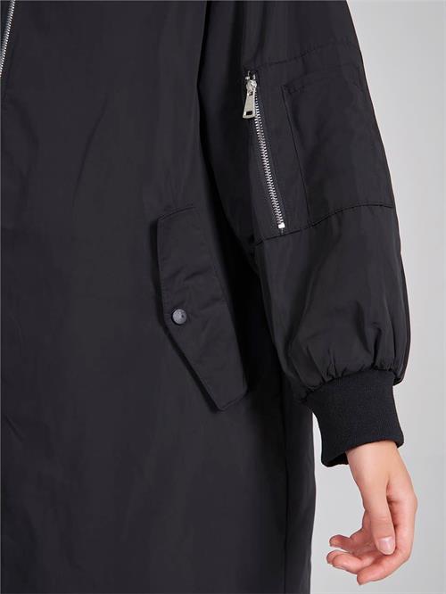 Wholesale Oversized Extra Long Bomber Jacket