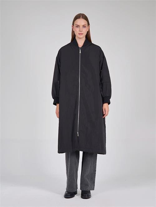 Wholesale Oversized Extra Long Bomber Jacket