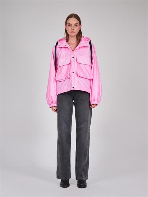 Hooded Lightweight Rain Jacket