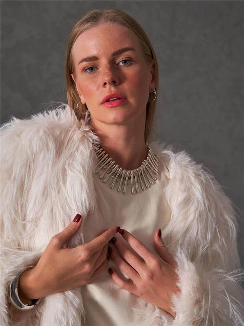 170453 Kısa Kürk Mont