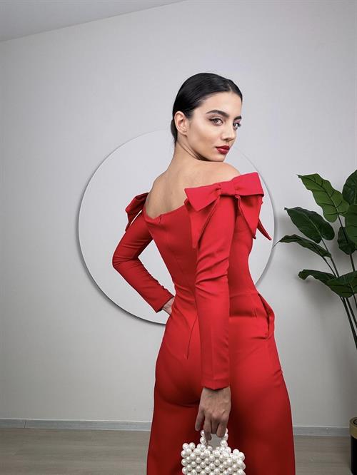 Wholesale Bow Detail Jumpsuit