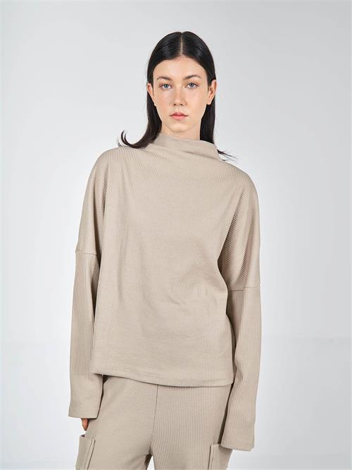 Wholesale Long Sleeve Knit  Sweater With Loose Fit Pants