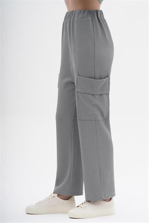 Long Sleeve Knit  Sweater With Loose Fit Pants