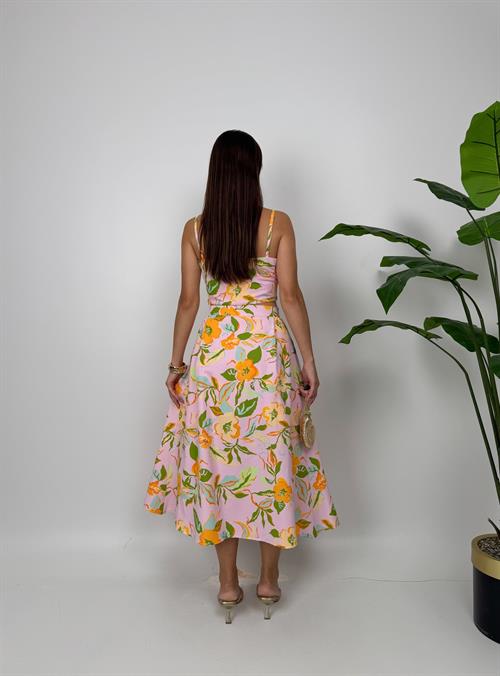 Wholesale Floral Skirt Set