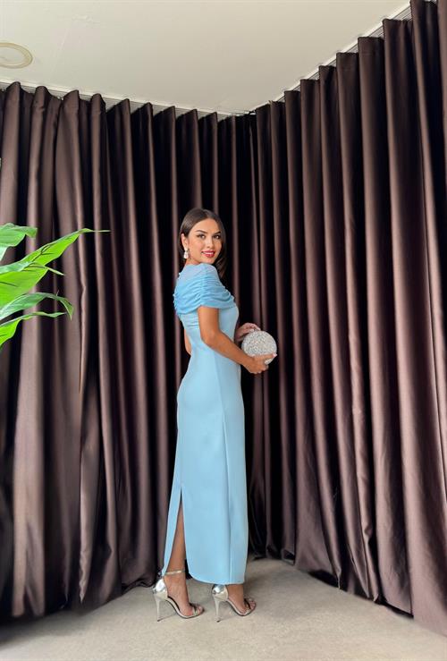 Wholesale Rhinestone-Embellished Maxi Dress