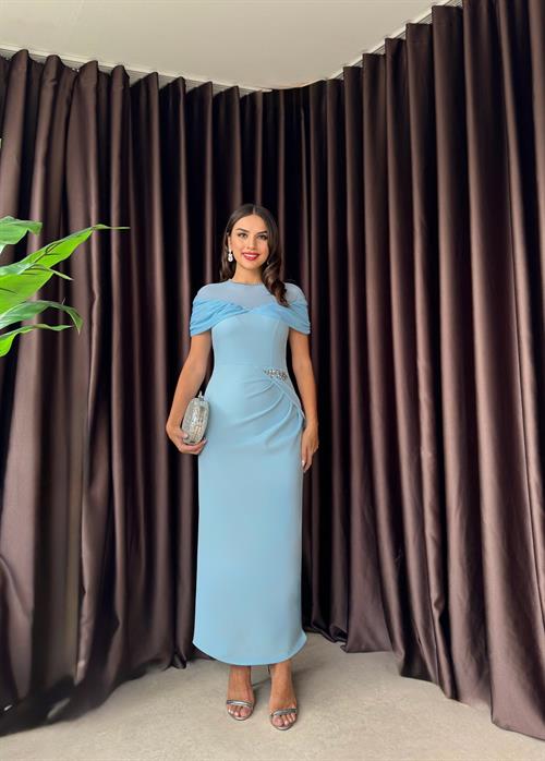 Wholesale Rhinestone-Embellished Maxi Dress