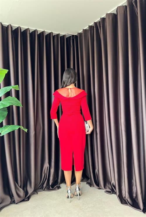 3066 YALASI TAŞLI ELBİSE