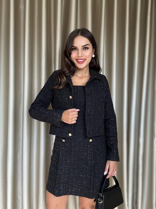 Wholesale Mini Dress and Cropped Blazer Set