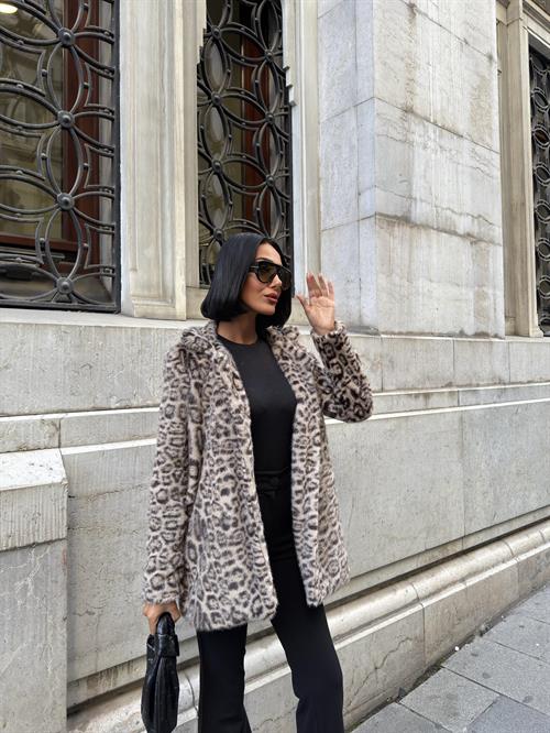 Wholesale Leopard Fur Coat