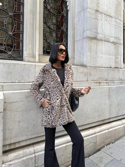 Wholesale Leopard Fur Coat
