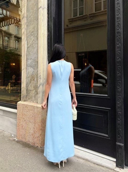 Wholesale Maxi Dress with Flower Brooch