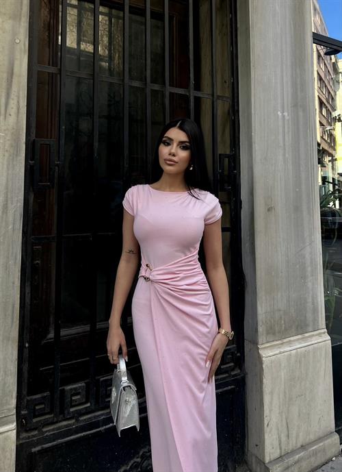 Wholesale Rhinestone-Embellished Maxi Dress