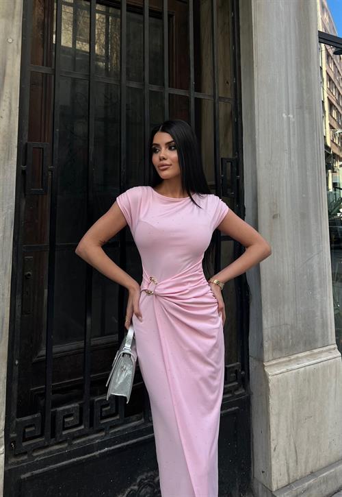 Wholesale Rhinestone-Embellished Maxi Dress