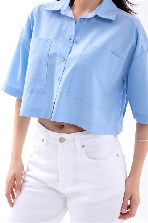 Wholesale Womens Shirt-Blue